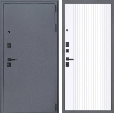 Дверь Беркут Матовый Белый